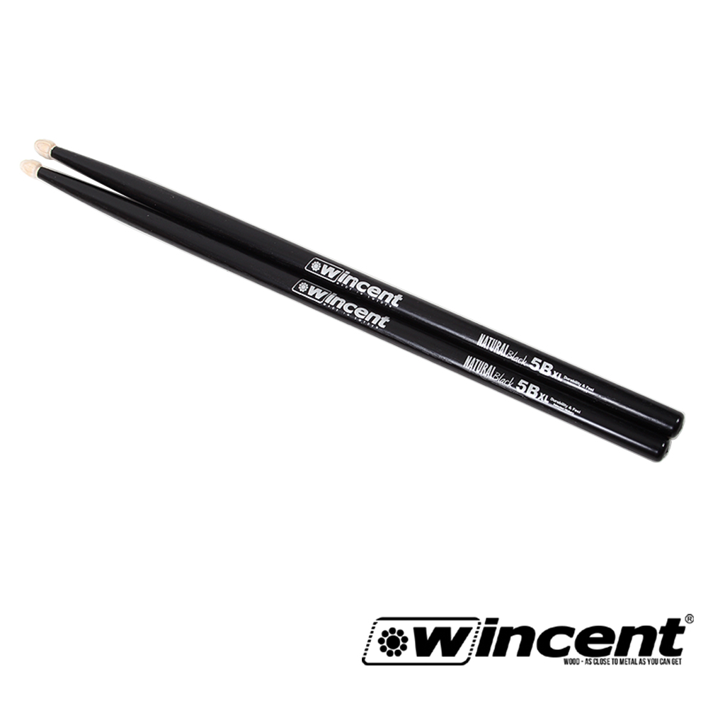 윈센트 Wincent W-5BXLCB 엑스라지 블랙 5B 드럼스틱